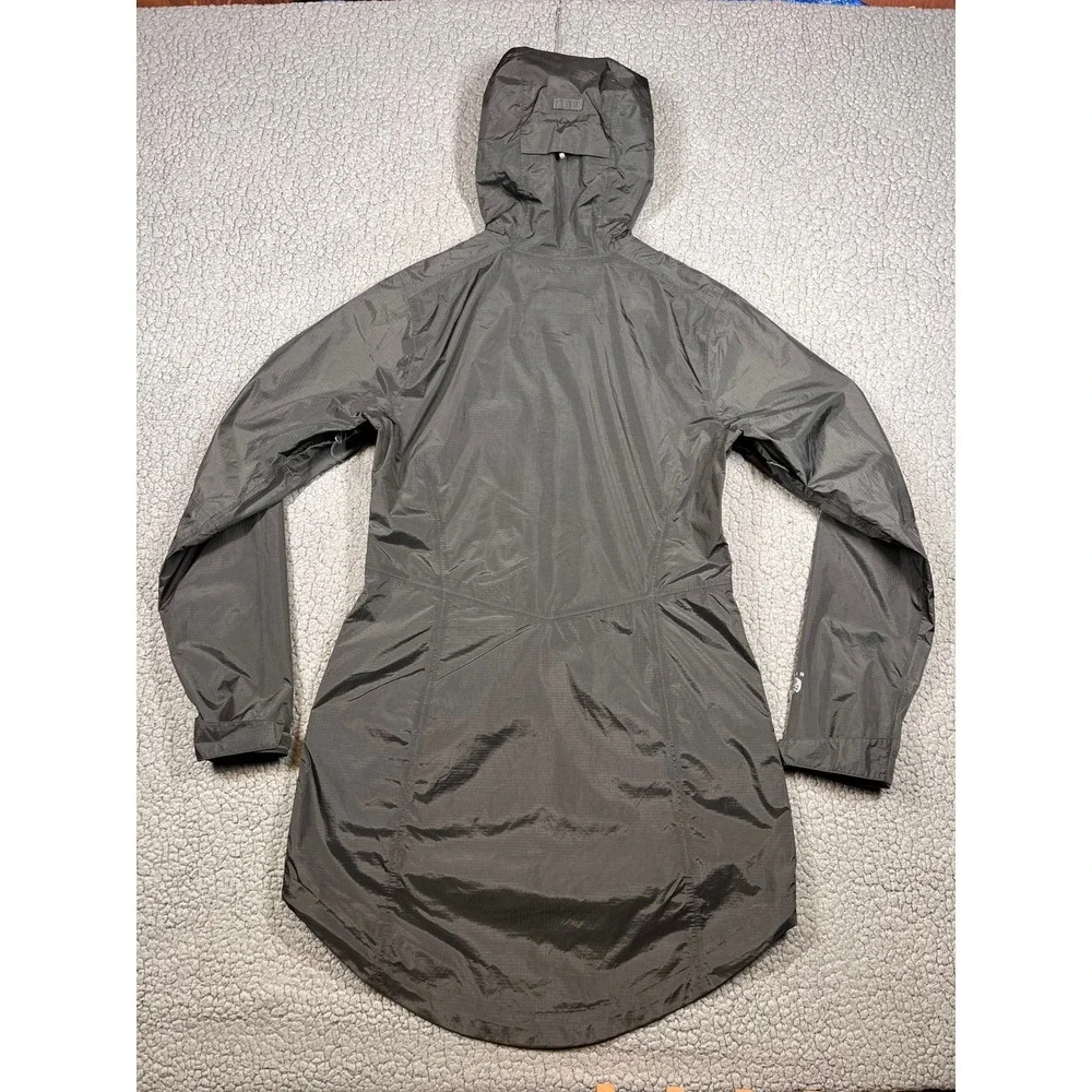 Mountain Hardwear Acadia Parka Womens XS Black Rain Jacket Hooded OL8283 - Picture 6 of 13